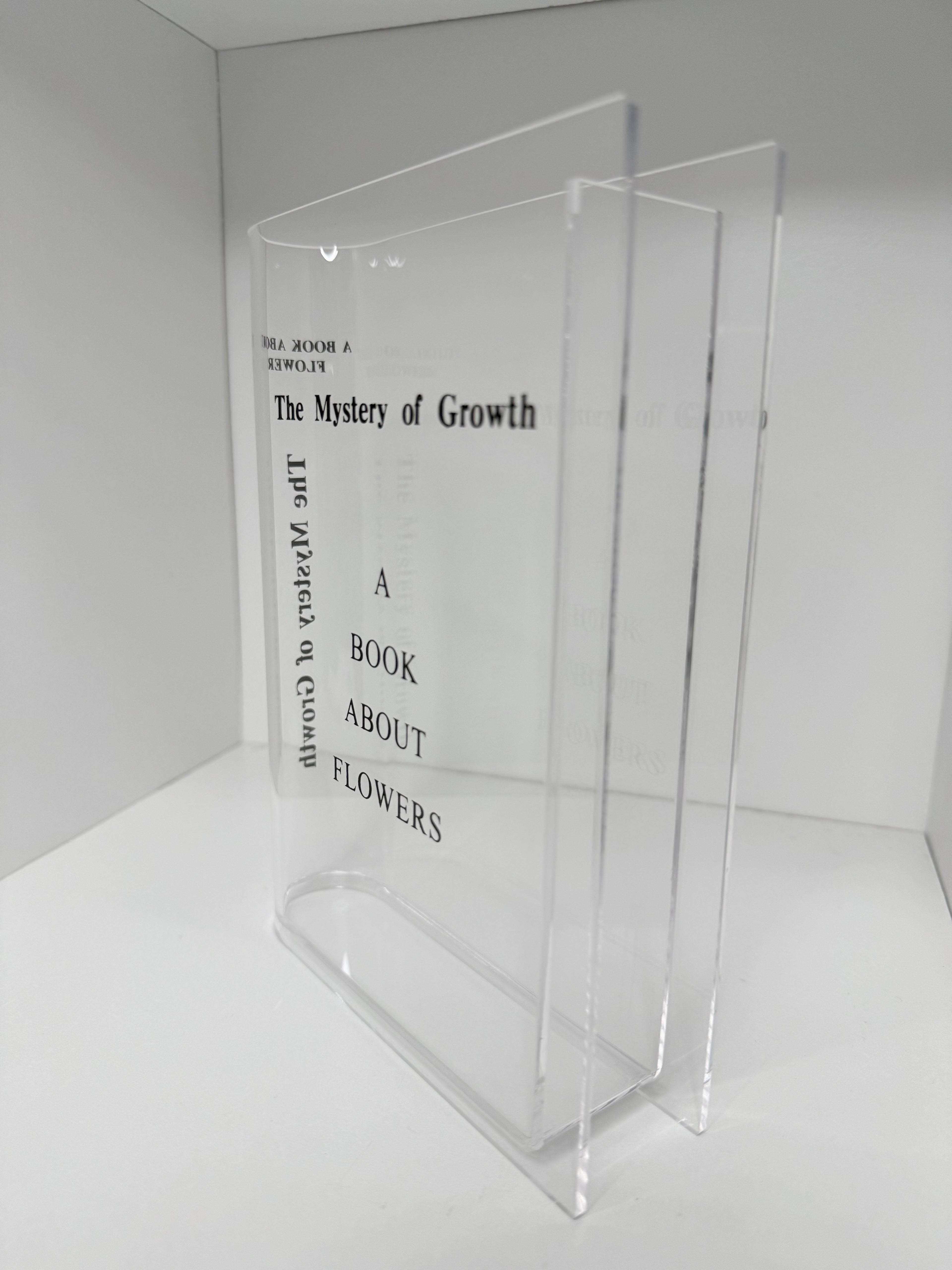Acrylic Book Vase