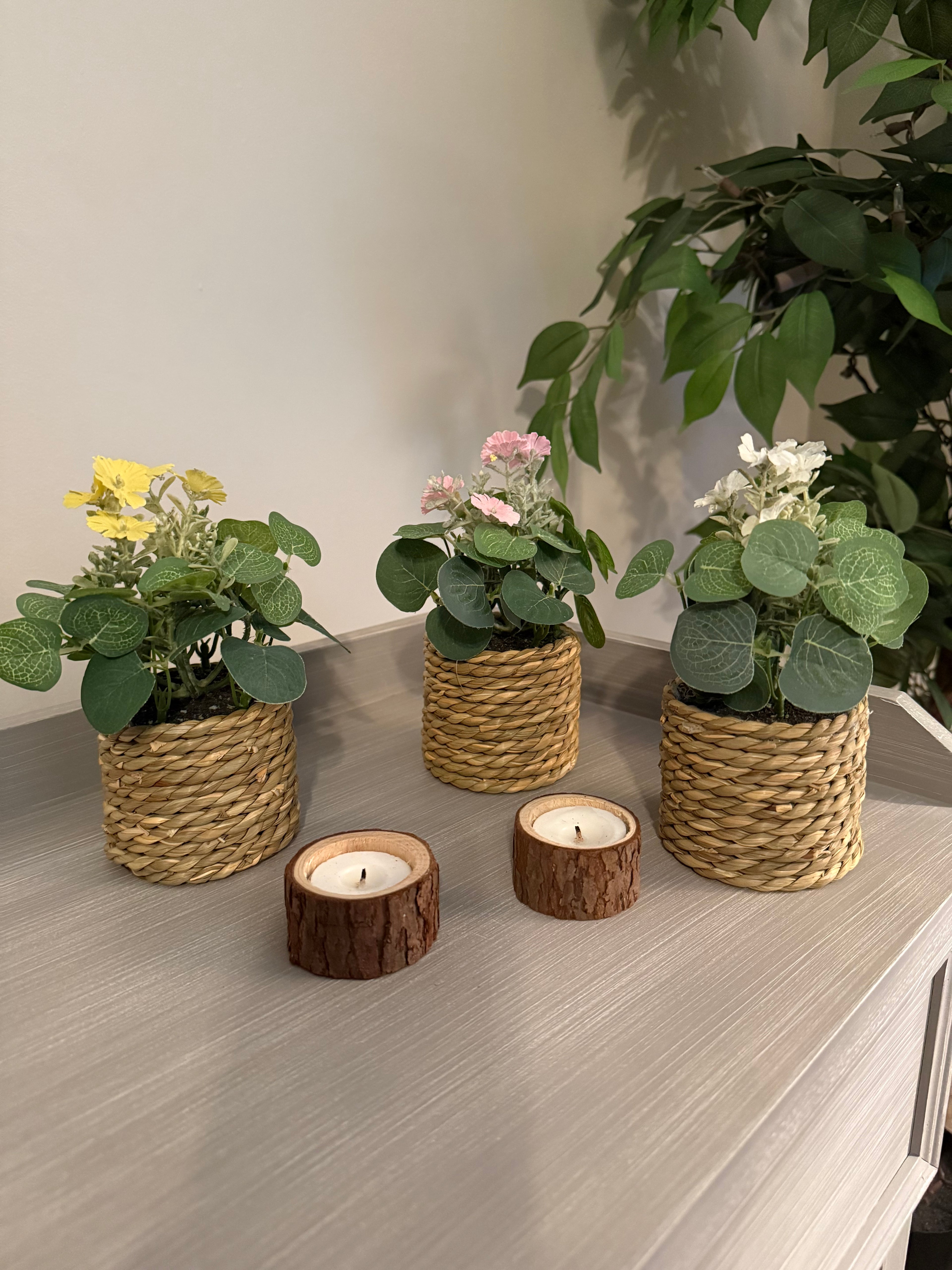 Artificial Eucalyptus Plants
