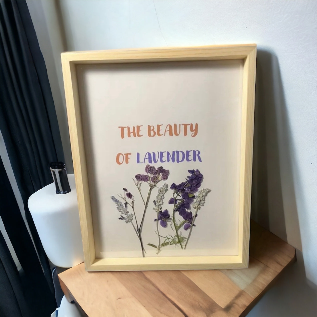 The Beauty of Lavender flower art
