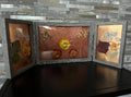 Tri-Fold Flower Art