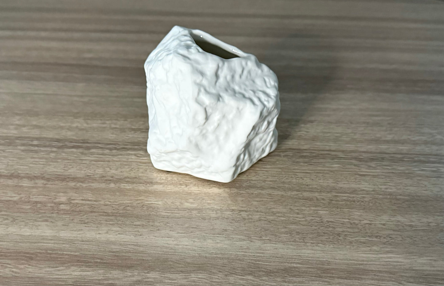 Small Stone-Shaped Ceramic Vase