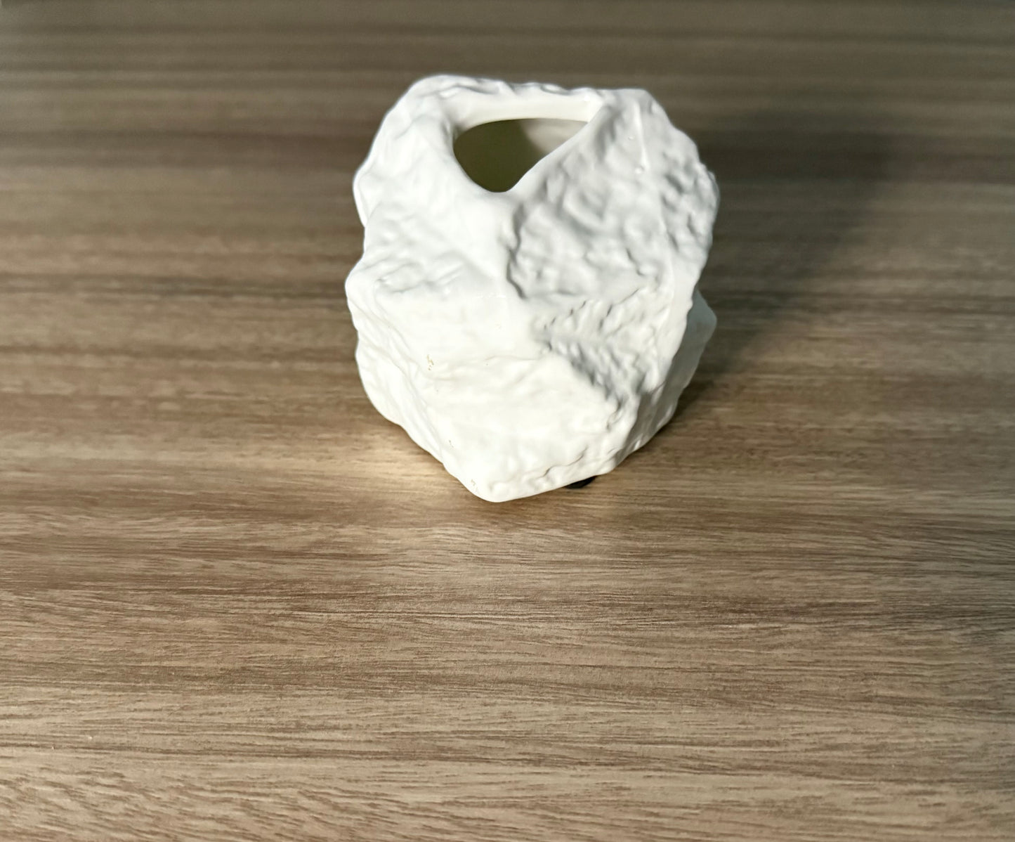 Small Stone-Shaped Ceramic Vase