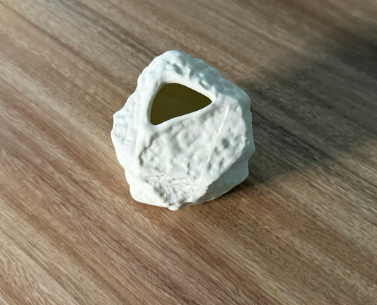 Small Stone-Shaped Ceramic Vase